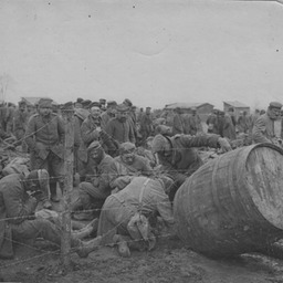 German prisoners on the Marne, 1918